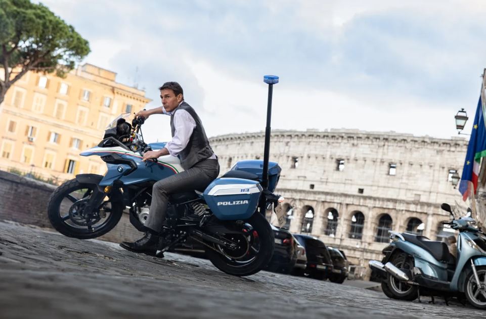 로마에서 오토바이 씬