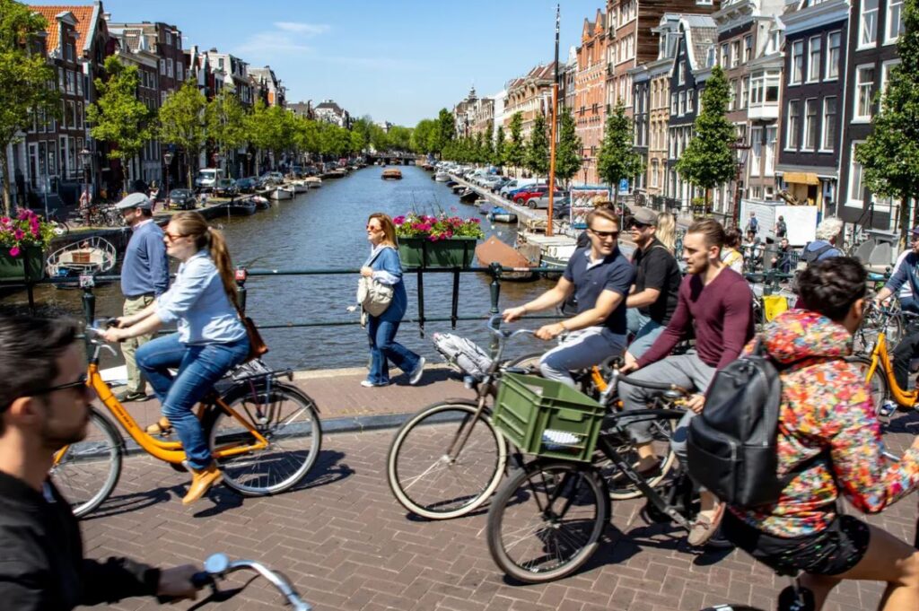 암스테르담 자전거